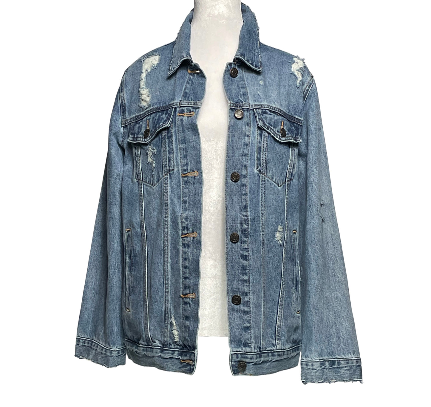 Black Power - Denim Statement Jacket