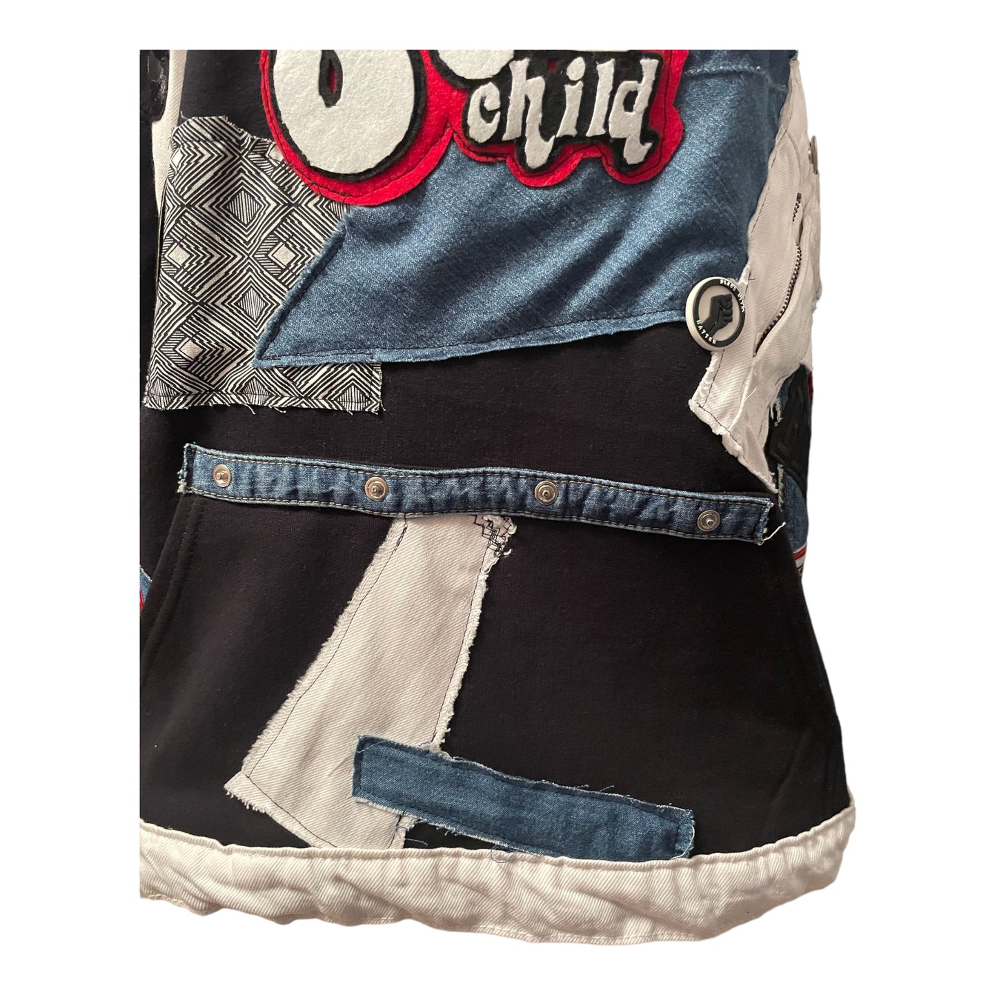 Soul Child Patchwork Hoodie - Luxe Street Edition