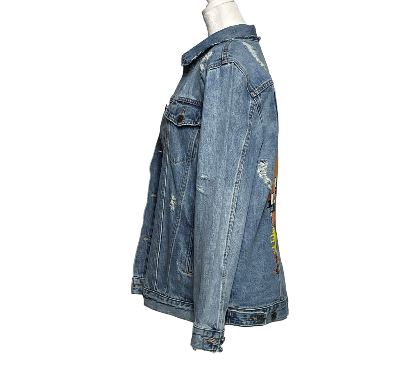 Black Power - Denim Statement Jacket