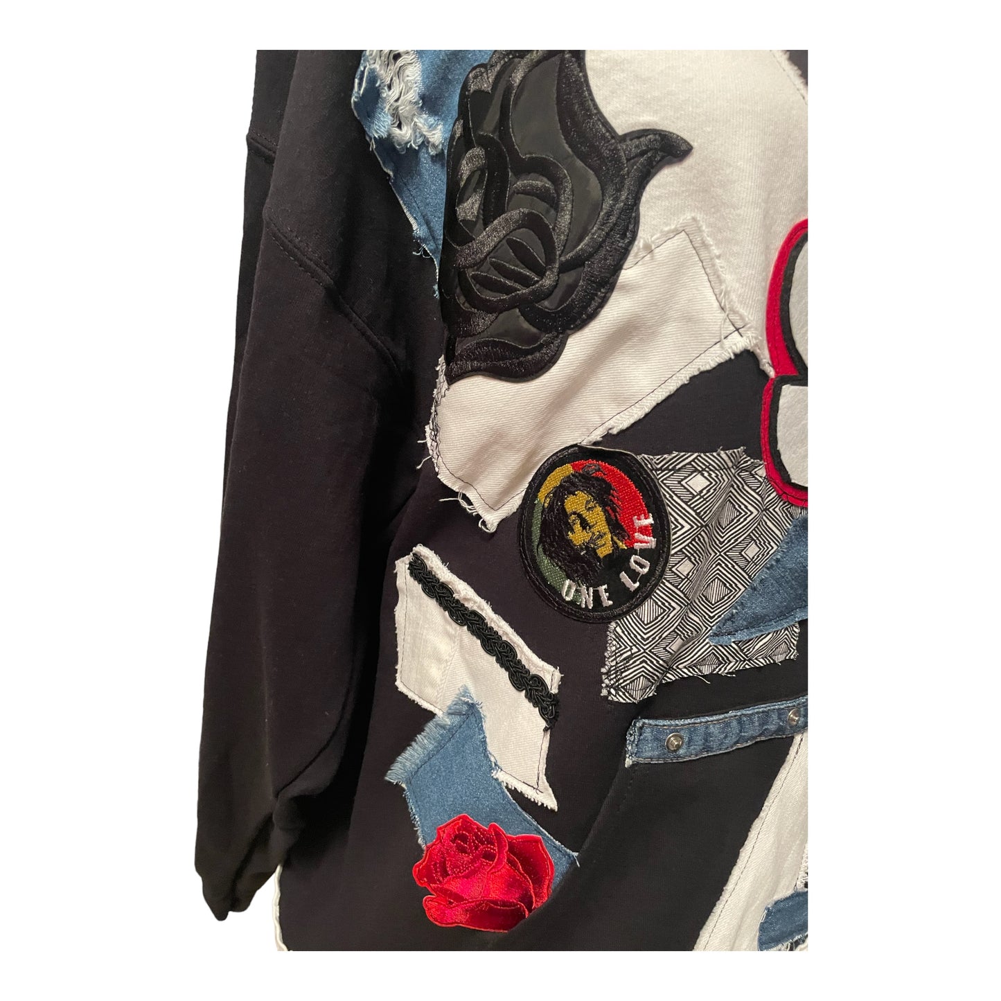 Soul Child Patchwork Hoodie - Luxe Street Edition