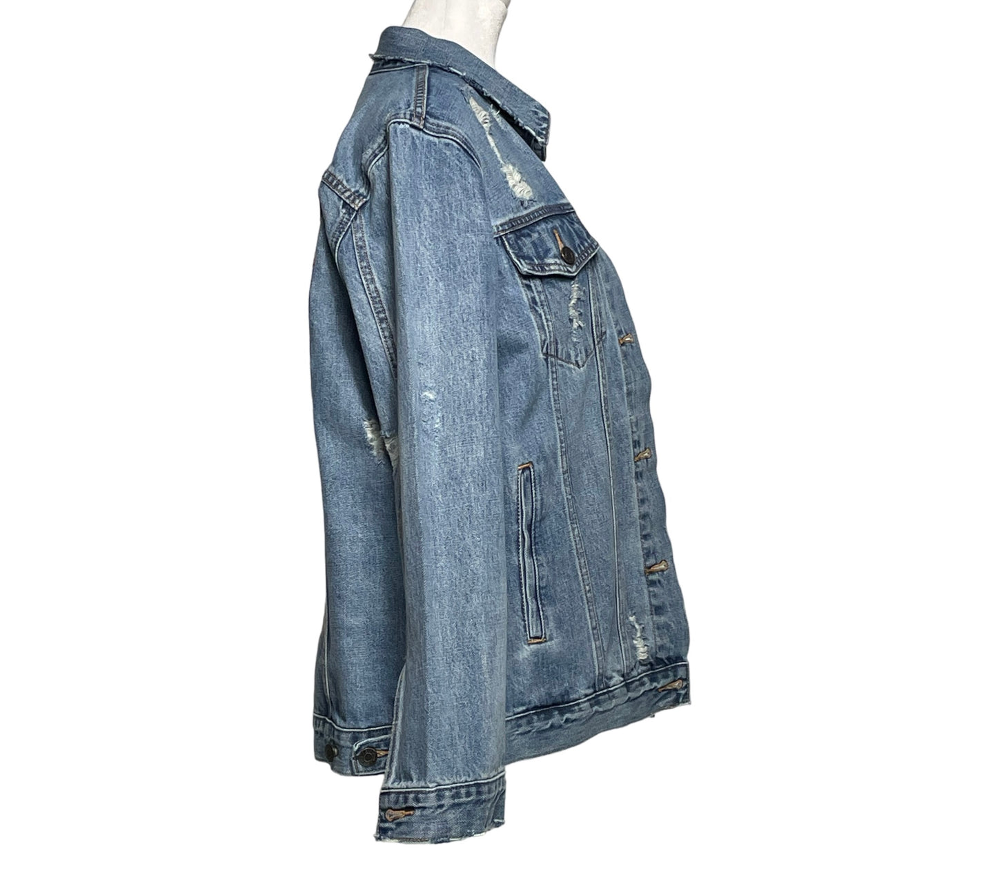 Black Power - Denim Statement Jacket