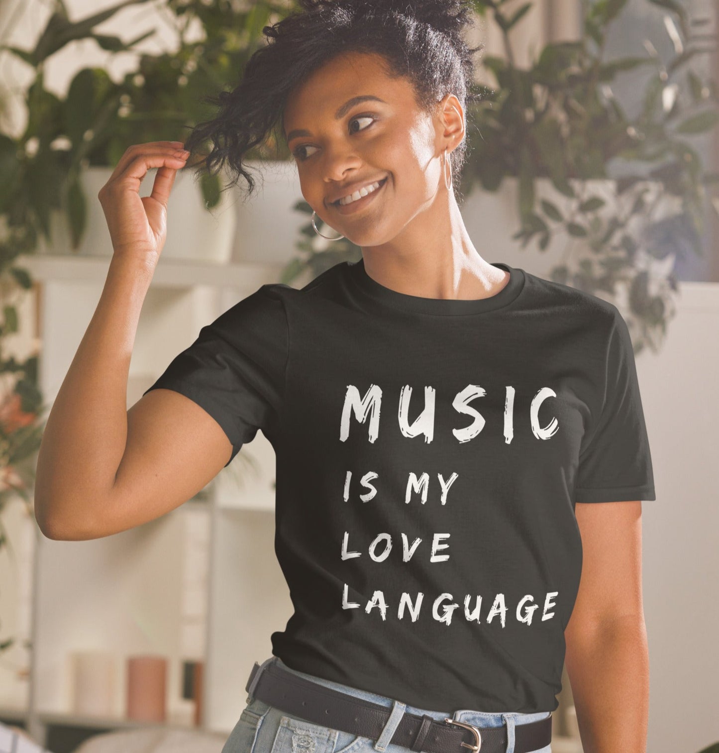 Music is My Love Language Tee