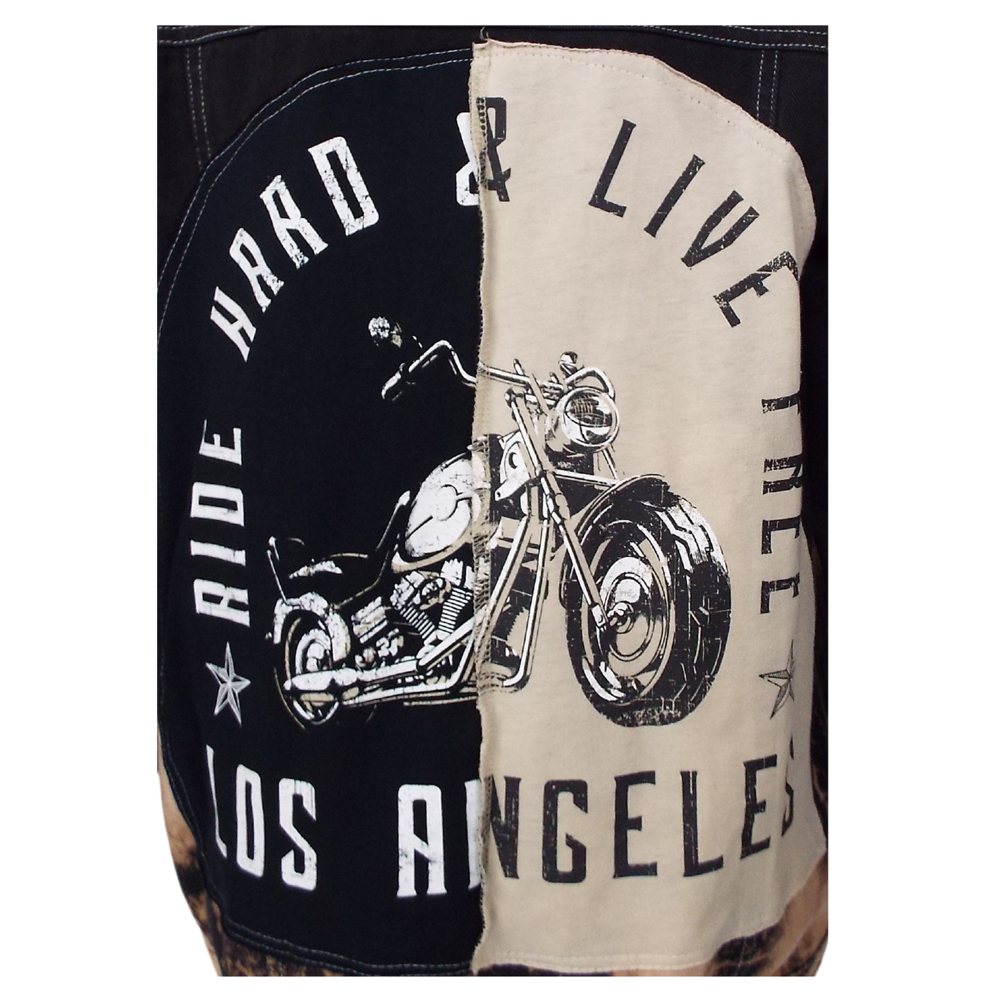 Freedom Rider Distressed Denim Jacket