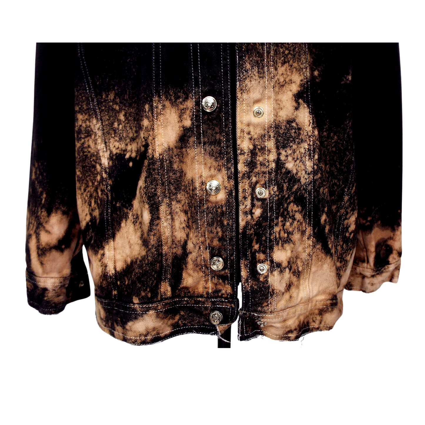 Freedom Rider Distressed Denim Jacket