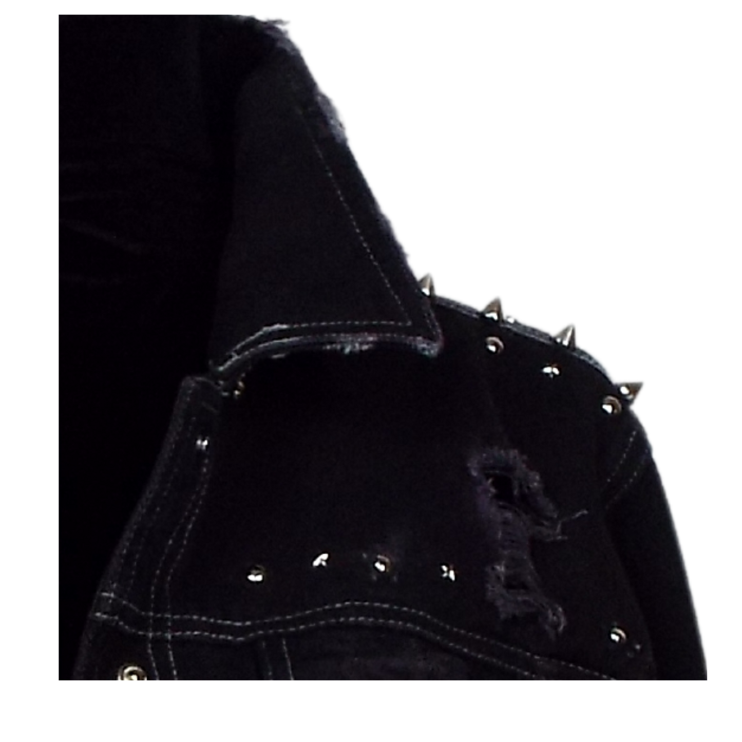 Freedom Rider Distressed Denim Jacket