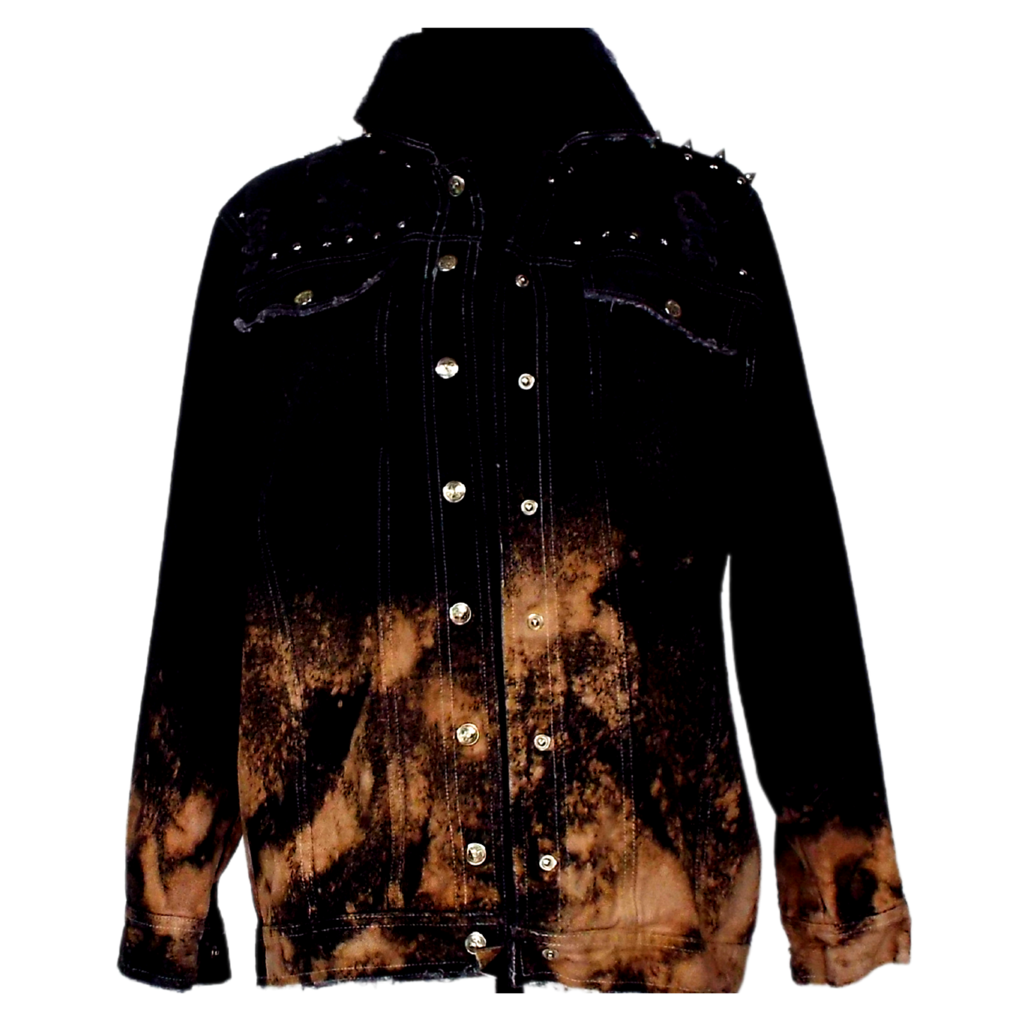 Freedom Rider Distressed Denim Jacket